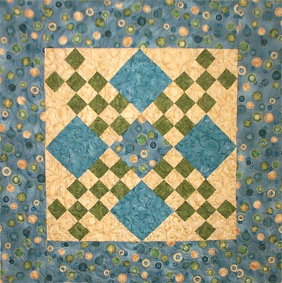 Nine Patch Quilt Example Photo